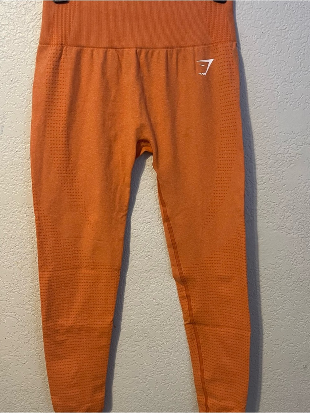 Gymshark Orange Seamless High-Rise Women Leggings